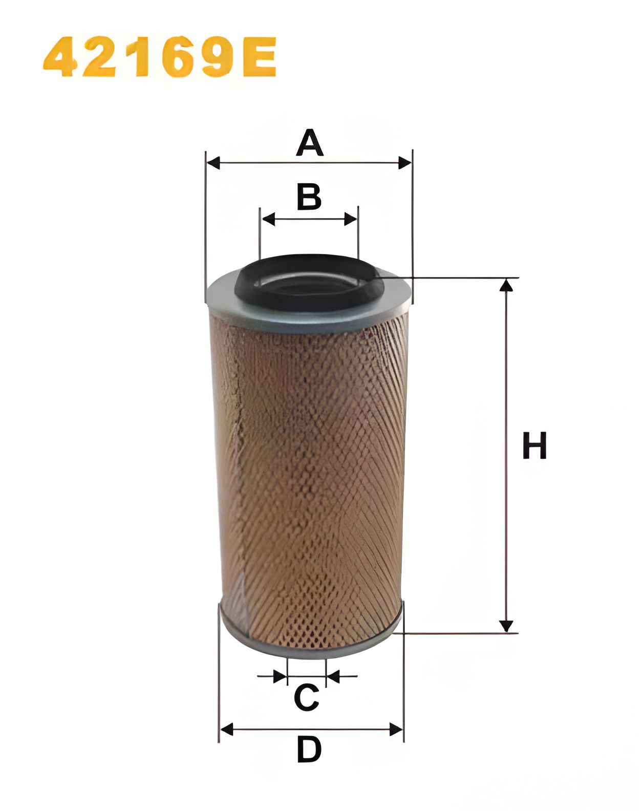 Воздушный фильтр MERCEDES-BENZ T1/TN, MERCEDES-BENZ T2/L, WIX FILTERS (42169E) Воздушный фильтр MERCEDES-BENZ T1/TN, MERCEDES-BENZ T2/L, WIX FILTERS (42169E)