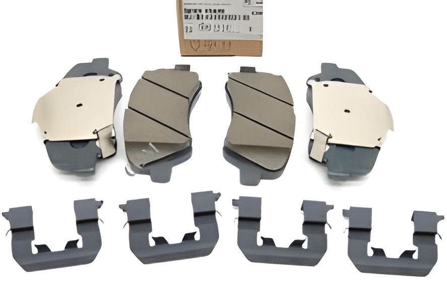 Передние дисковые тормозные колодки Hyundai Accent 11-14 (Mobis) 581011RA00 Передние дисковые тормозные колодки Hyundai Accent 11-14 (Mobis) 581011RA00