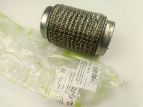 Гофр вихлопної системи 60х120 мм "кольчуга" WANLANDA BW-60120/3W Гофр вихлопної системи 60х120 мм "кольчуга" WANLANDA BW-60120/3W