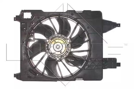 Вентилятор охлаждения радиатора RENAULT MEGANE, RENAULT SCÉNIC, RENAULT THALIA, NRF (47368)