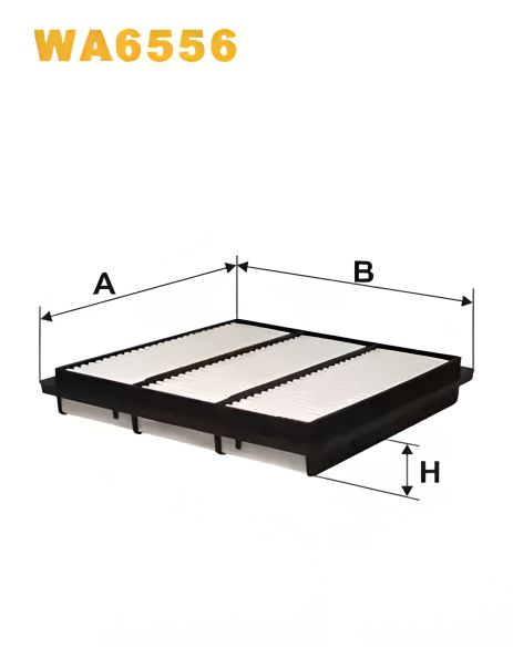 Фільтр повітряний для GREAT WALL, MITSUBISHI DELICA, MITSUBISHI PAJERO від WIX FILTERS (WA6556) Фільтр повітряний для GREAT WALL, MITSUBISHI DELICA, MITSUBISHI PAJERO від WIX FILTERS (WA6556)