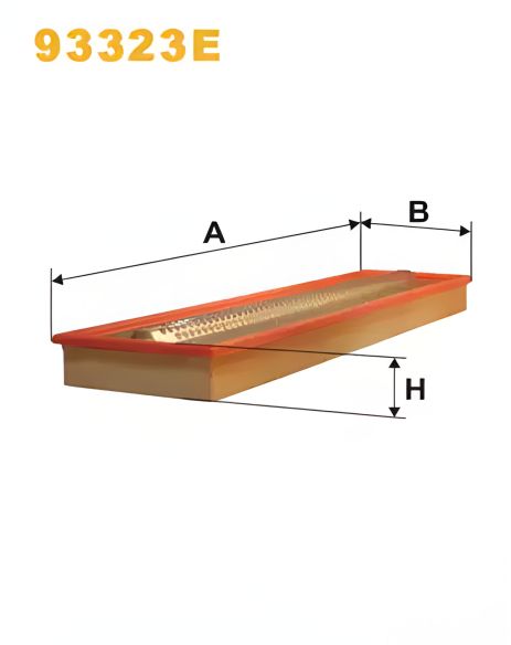 Повітряний фільтр MERCEDES-BENZ T2/LN1, Wix Filters (93323E) Повітряний фільтр MERCEDES-BENZ T2/LN1, Wix Filters (93323E)