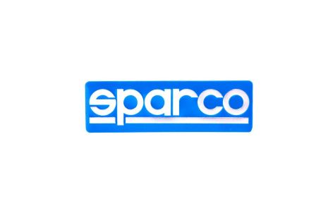 Наклейка логотип SPARCO (13x14см) (#4515)