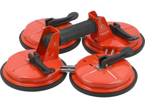 Вакуумна присоска: 4 чашки Ø = 150 мм, м = 300 кг [5] Yato YT-37240