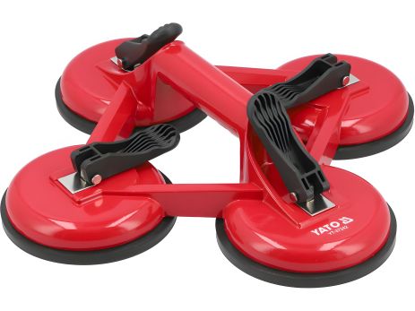 Вакуумный зажим с 4 чашками Ø 120 мм, до 180 кг, Yato YT-37242 Вакуумный зажим с 4 чашками Ø 120 мм, до 180 кг, Yato YT-37242