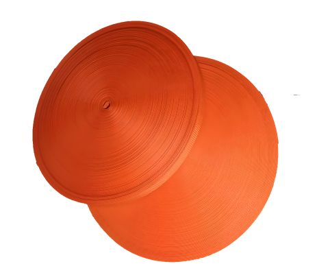 Оранжевая полиэстровая лента 1т 25мм Оранжевая полиэстровая лента 1т 25мм