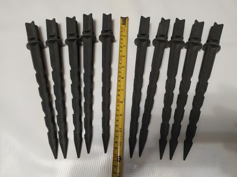 Парниковые колышки не из Китая 10шт для дуг 32мм