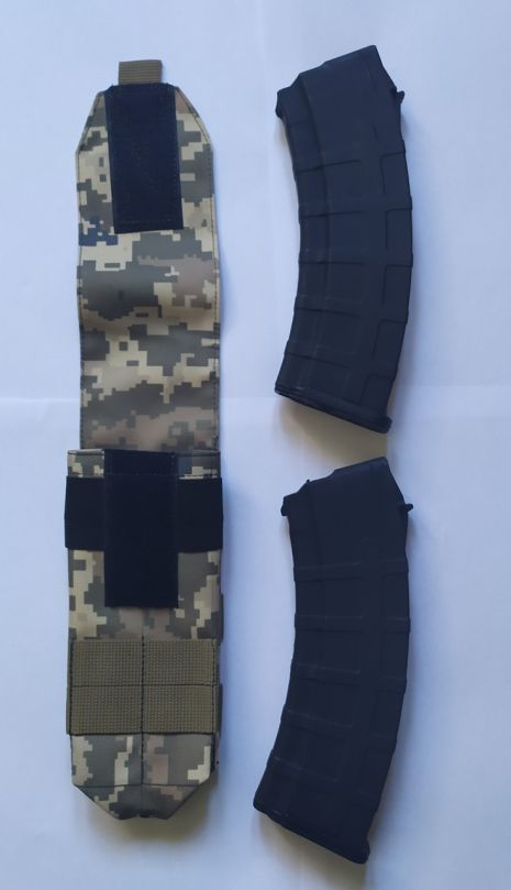 Комплект два магазини для АК74 , сумка на 2шт Комплект два магазини для АК74 , сумка на 2шт