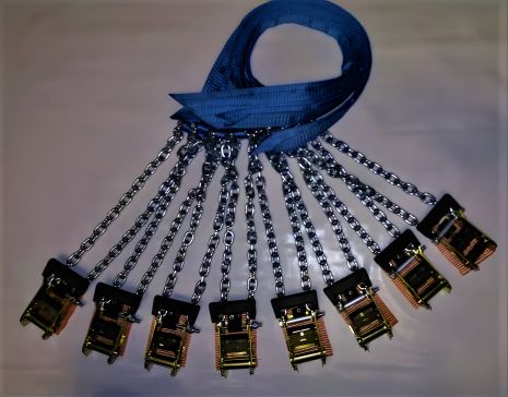 Протибуксовочні ланцюги браслети комплект з 4 браслетів "Пітон" для Нива Протибуксовочні ланцюги браслети комплект з 4 браслетів "Пітон" для Нива