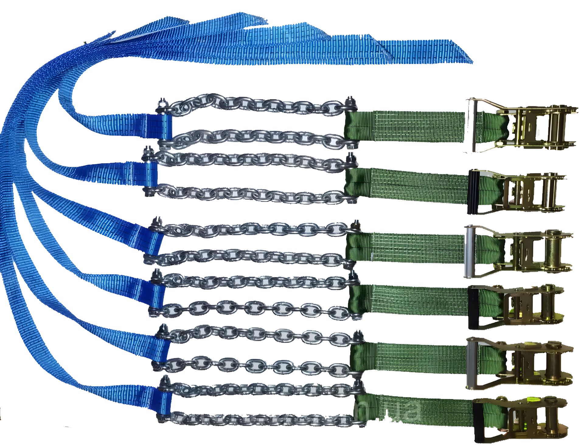 Браслеты цепи противоскольжения для Фуры, Камаза, Краза, 6шт Браслеты цепи противоскольжения для Фуры, Камаза, Краза, 6шт