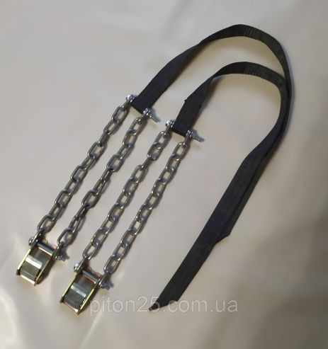 Ланцюгові браслети "Пітон", 2 шт., колеса (замок-затискач)