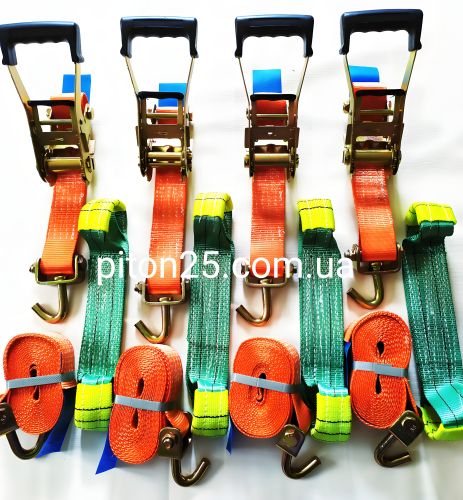 Автовозний ремінь для евакуаторів - набір Автовозний ремінь для евакуаторів - набір