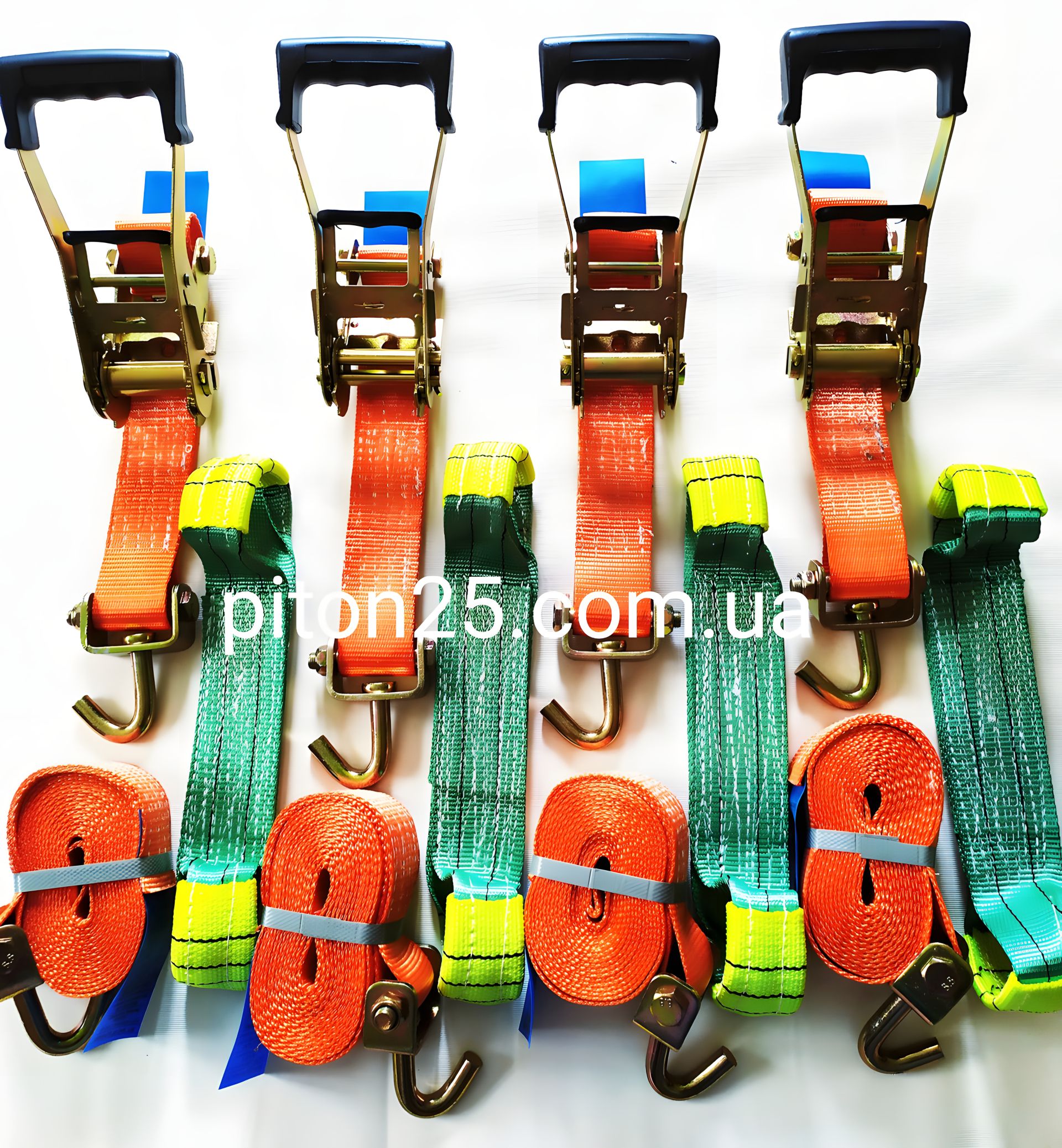 Автовозний ремінь для евакуаторів - набір Автовозний ремінь для евакуаторів - набір