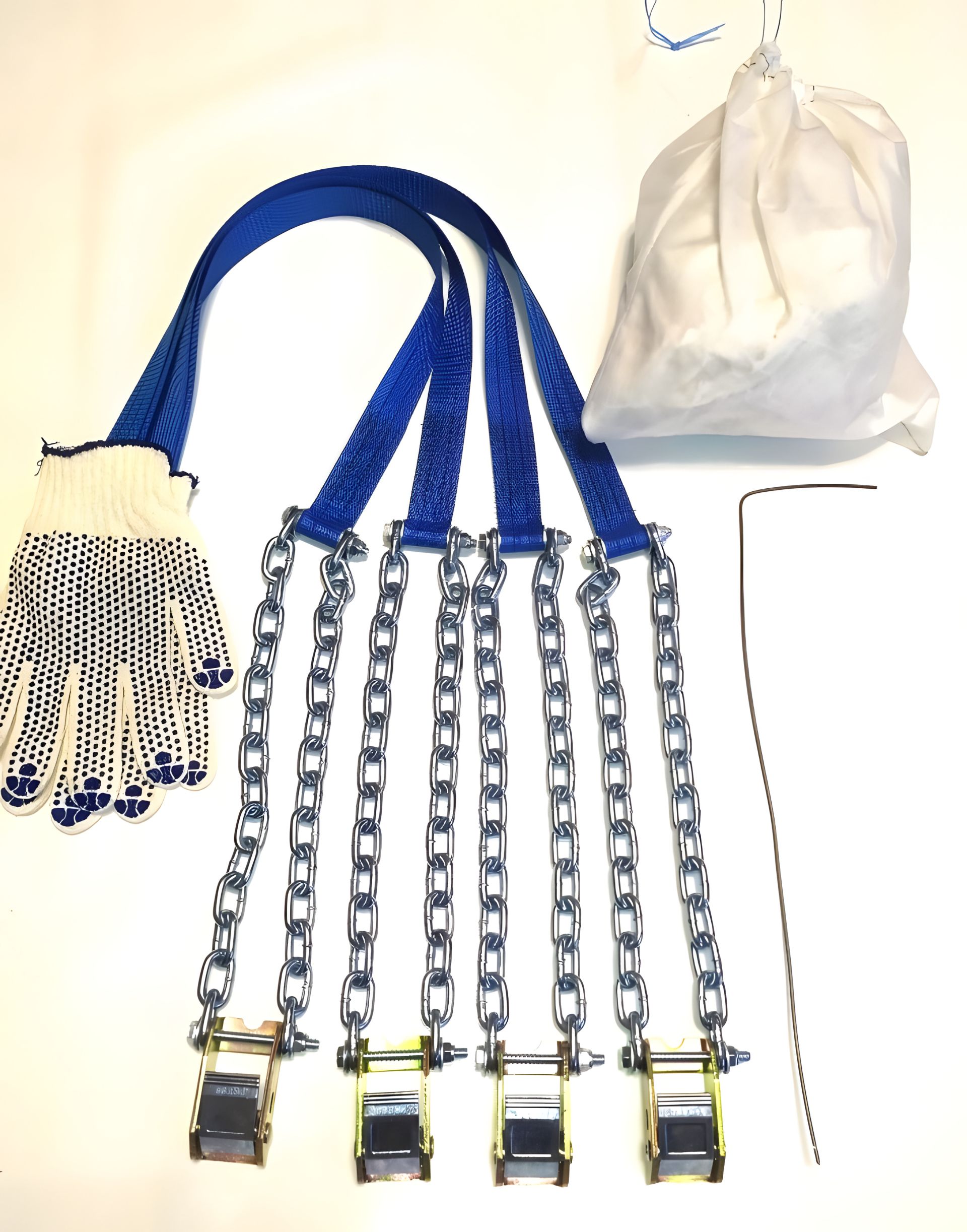 Ланцюги автомобільні на колеса комплект із 4 шт. Ланцюги автомобільні на колеса комплект із 4 шт.