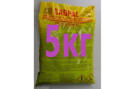 Каталізатор для спалювання сажі 5 кг Sadpal засіб для чищення котлів Польща