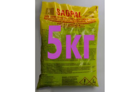 Каталізатор для спалювання сажі 5 кг Sadpal, засіб для чищення котлів Польща