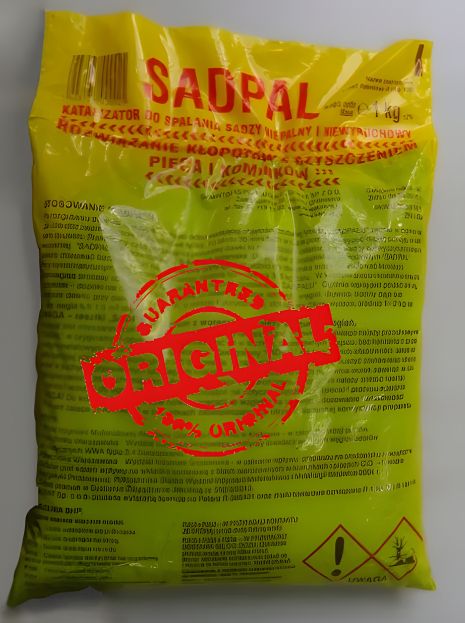 Каталізатор для спалювання сажі Sadpal засіб для чищення котлів Польща 10кг Каталізатор для спалювання сажі Sadpal засіб для чищення котлів Польща 10кг