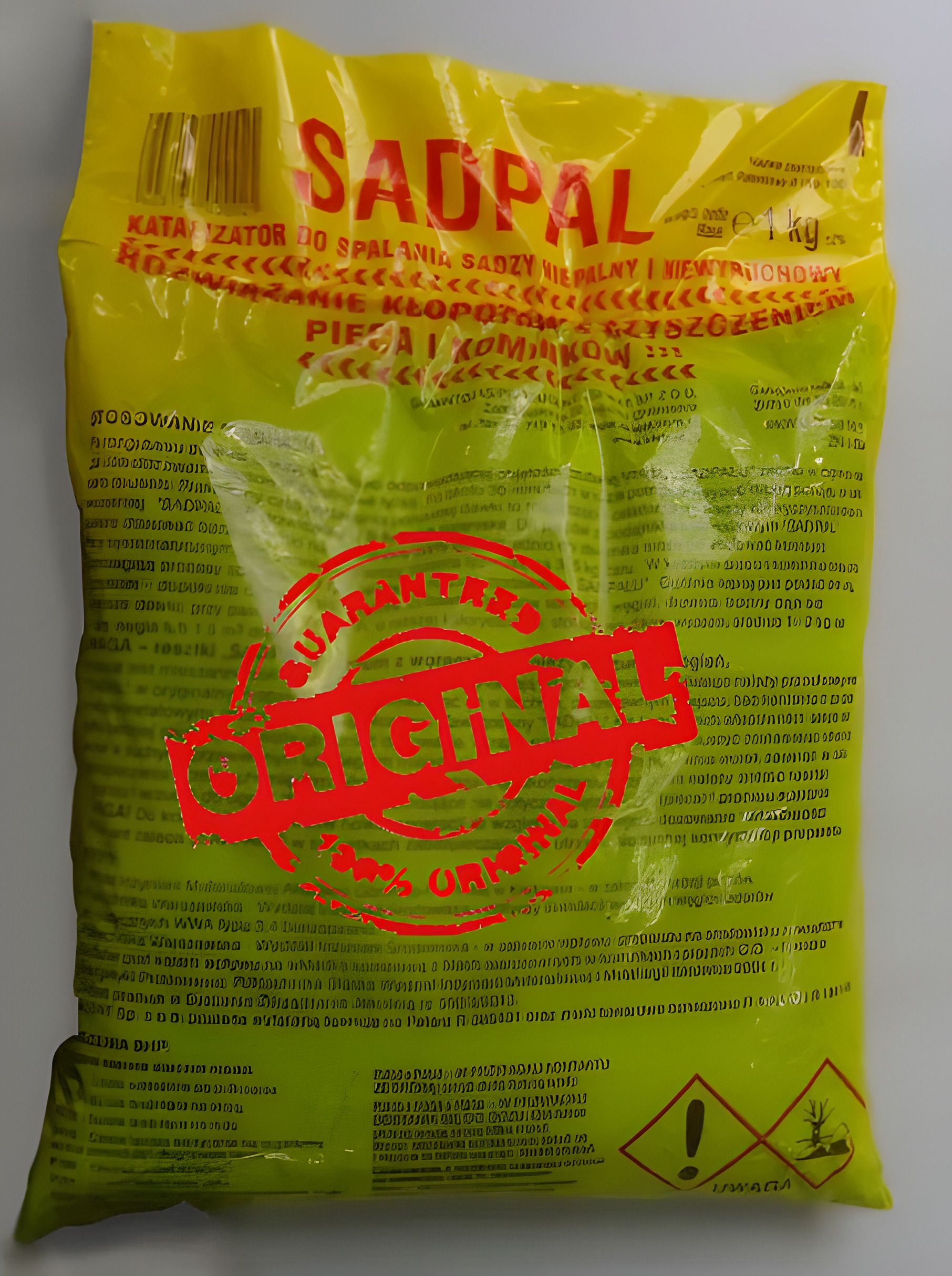 Засіб для чищення котлів Sadpal, каталізатор для спалювання сажі (1 кг), Польща Засіб для чищення котлів Sadpal, каталізатор для спалювання сажі (1 кг), Польща