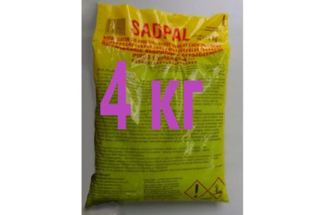 Каталізатор 4 кг. для спалювання сажі Sadpal засіб для чищення котлів Польща