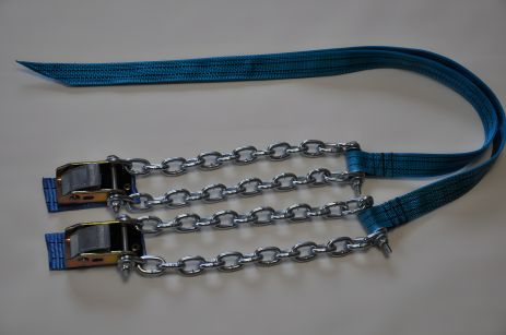 Цепи браслеты для повышения проходимости авто, 2шт