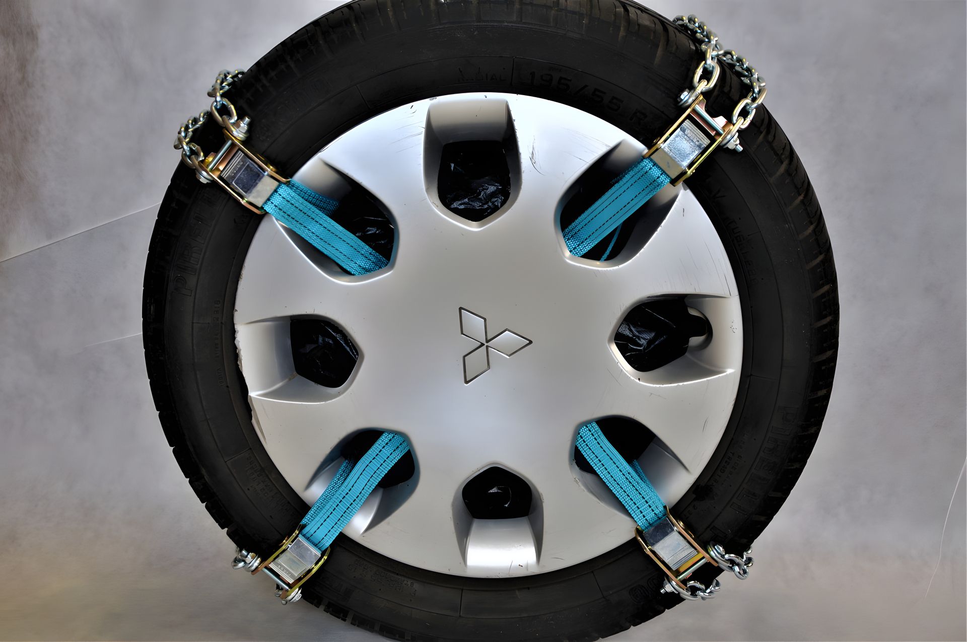 Износостойкие стальные автомобильные цепи, набор из 2 шт Износостойкие стальные автомобильные цепи, набор из 2 шт