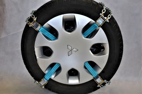 Износостойкие стальные автомобильные цепи, набор из 2 шт