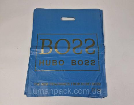 Пакет с прорезной ручкой (39*48) "Босс"ДПА (50 шт)