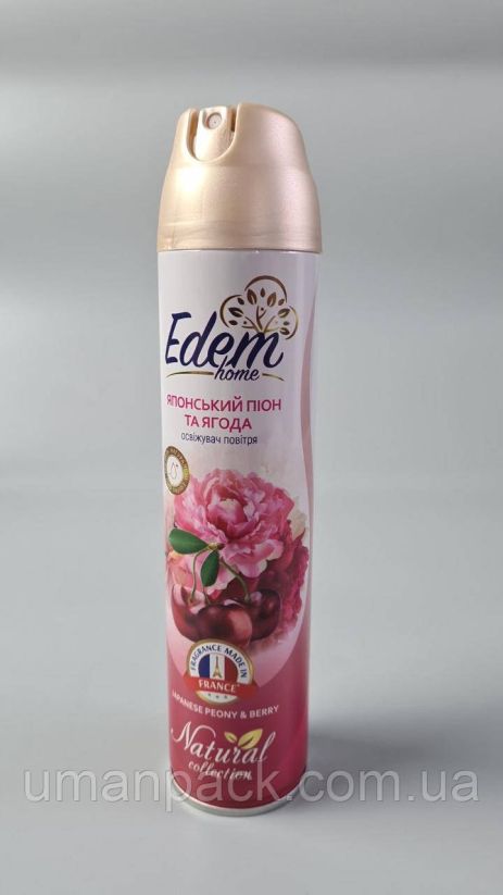 Освежитель воздуха EDEM HOME "Японский пион и ягода "300мл Japanese peony & berry (1 шт)