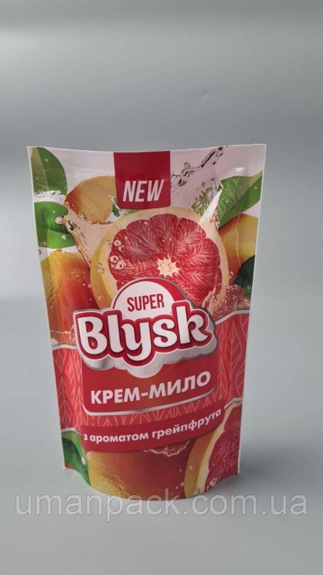 Мыло жидкое крем Super Blysk 460мл дой-пак Грейфрут (1 шт)