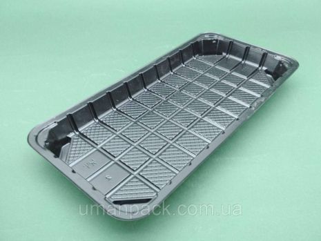 Упаковка пластикова під суші SL333ВL 243*110*17 (50 шт)