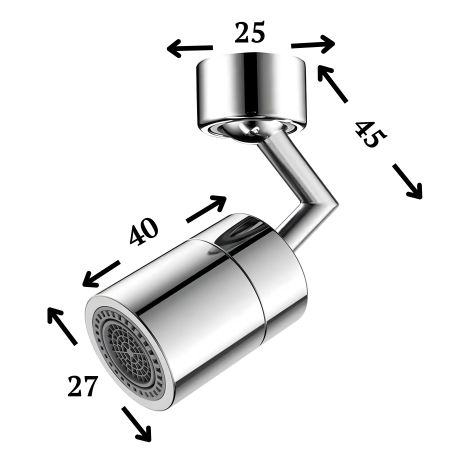 Поворотний аератор VALESO NSA136 Поворотний аератор VALESO NSA136