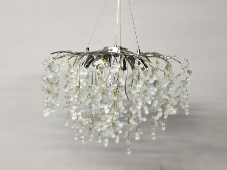 Люстра хрустальная подвесная VALESO V WM-7045 на 12 лампочек Люстра хрустальная подвесная VALESO V WM-7045 на 12 лампочек