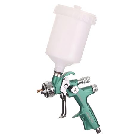 Пневматичний краскопульт професійний LVLP верх. пласт. бачок 600мл, 1,4мм AUARITA 898-2-1.4LP