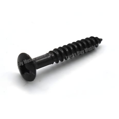 Саморезы для крепления бриджа электрогитары 22 мм, черные Саморезы для крепления бриджа электрогитары 22 мм, черные