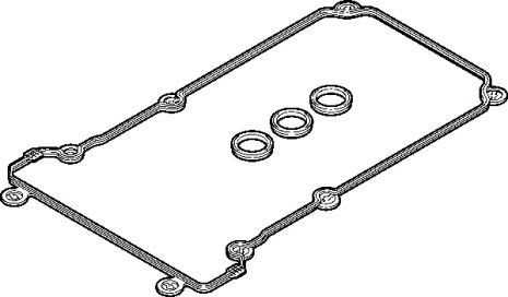 Комплект прокладок крышки ГБЦ FORD MONDEO III, FORD COUGAR, MAZDA MPV II,, ELRING (246100)