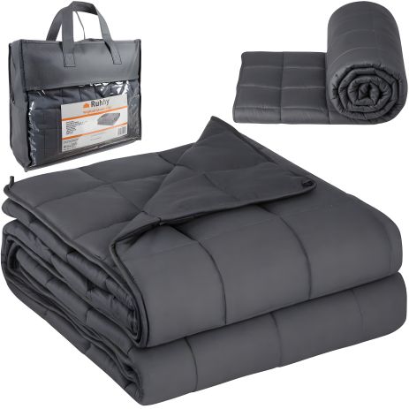 Утяжеленное гравитационное одеяло 150x200 см, 6 кг, Ruhhy 19533 Утяжеленное гравитационное одеяло 150x200 см, 6 кг, Ruhhy 19533