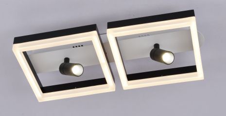 Люстра світлодіодна V K33206-2 WT+BK Люстра світлодіодна V K33206-2 WT+BK