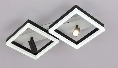 Светодиодная люстра V K33206-2B WT+BK