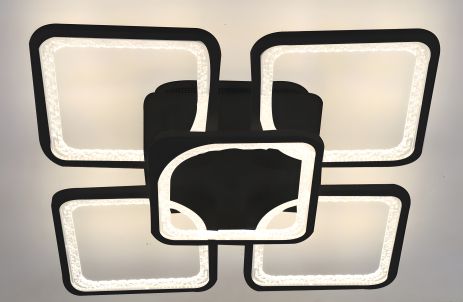 Светодиодная люстра IS K39562-4+1 BK Светодиодная люстра IS K39562-4+1 BK