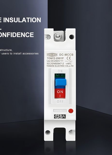 Автоматический DC выключатель 125а 1p Tomzn для АКБ Автоматический DC выключатель 125а 1p Tomzn для АКБ