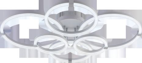 Люстра светодиодная модель V DK6303B-6 WH+CR