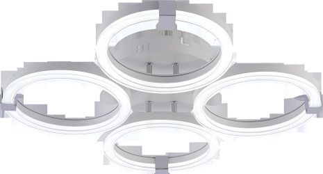 Люстра светодиодная V модель DK6303-4 WH+CR