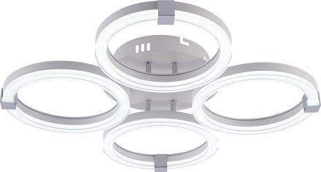 LED люстра проти DK6303-4 WH+CR