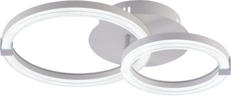 LED люстра проти DK6304-2 WH+CR