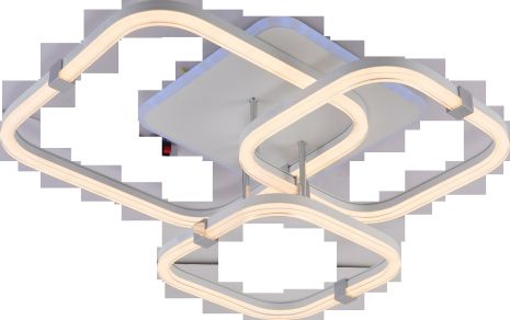 Люстра светодиодная V DK6300-3 WH+CR RGB