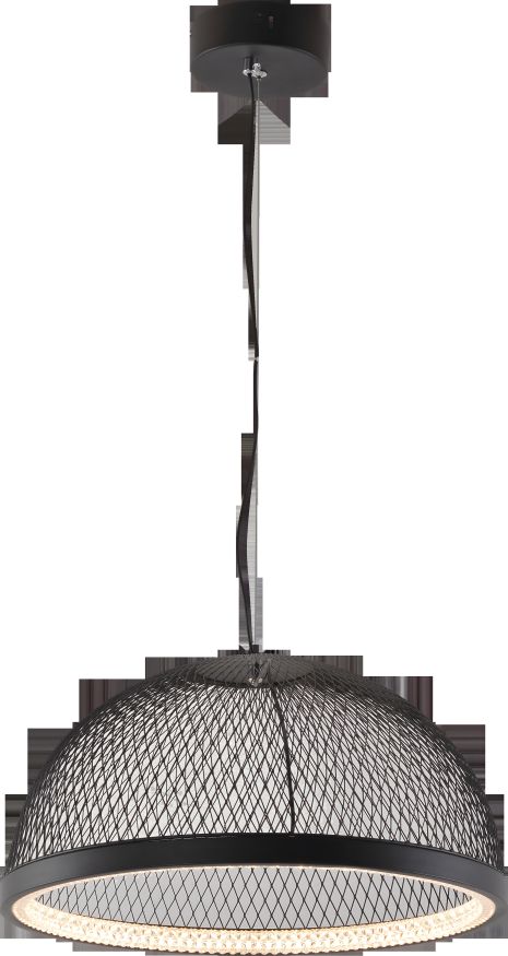 Підвісна світлодіодна люстра V DK6376-400 BK Підвісна світлодіодна люстра V DK6376-400 BK