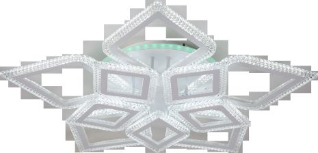 Світлодіодна люстра V LI8492D-5+5A WT RGB