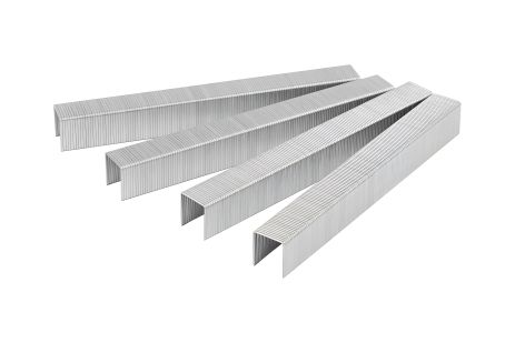 Скоби загартовані для пневмотеплера тип 80 14 мм/12.8х0.95 мм 12000 шт MASTERTOOL FX-2314 оригінальна версія