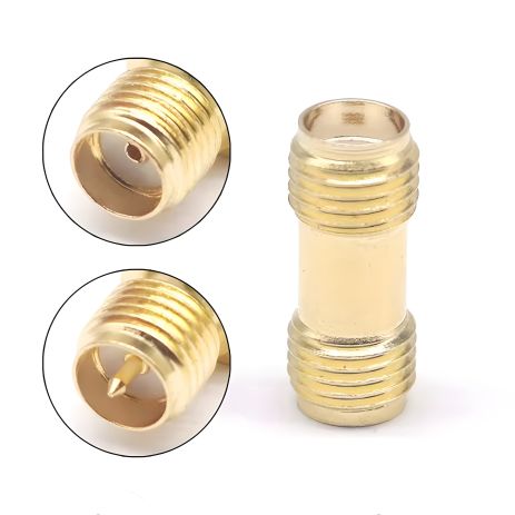 SMA переходник SMA female - RP-SMA female со штырьком с одной стороны