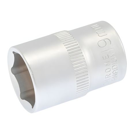 Торцева головка 6-гранна ½", 19 мм, довжина 40 мм, CrV MASTERTOOL 78-0019